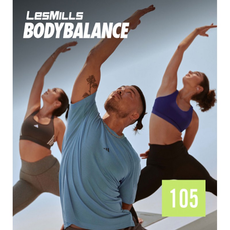 Hot Sale 2024 Q3 BODY BALANCE FLOW 105 New Release DVD, CD & Notes